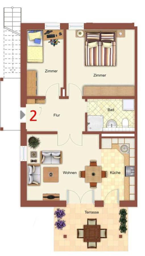 Appartement Sundevit Börgerende-Rethwisch Buitenkant foto